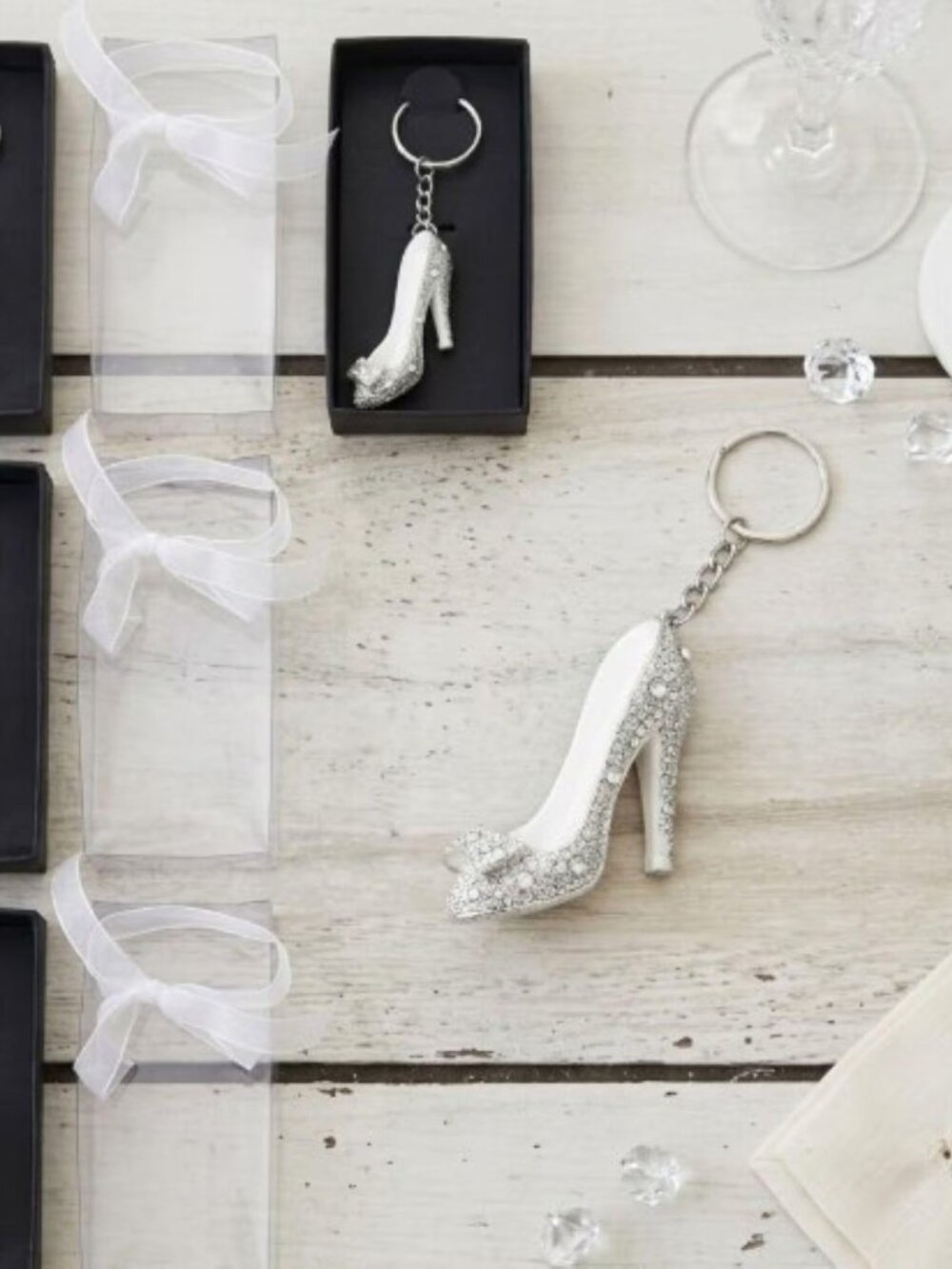 High Heel Shoe Keychain Party Favor Diva Party Sweet 16 Mis Quince